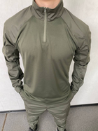 Тактичний костюм олива (убакс зі штанами) для НГУ, ЗСУ ріп-стоп M - зображення 2