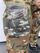 Костюм армейский мультикам-койот с наколенниками и налокотниками (убакс + штаны) CoolMax XXL - изображение 9