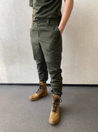 Тактичний костюм олива (убакс зі штанами) для НГУ, ЗСУ ріп-стоп XL - зображення 8