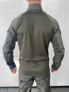 Тактичний костюм олива (убакс зі штанами) для НГУ, ЗСУ ріп-стоп S - зображення 5