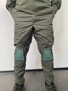 Армійський костюм зі вставками олива для ЗСУ, НГУ (убакс + штани) S - зображення 6