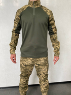 Літній тактичний костюм з убаксом та штанами піксель-хакі CoolMax M - зображення 3