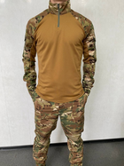Армійська форма мультикам-койот (убакс + штани) CoolMax літня ріп-стоп XL - зображення 1