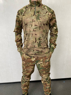 Військова літня форма з убаксом та штанами мультикам CoolMax/ріп-стоп L - зображення 1