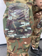 Костюм армейский мультикам-койот с наколенниками и налокотниками (убакс + штаны) CoolMax S - изображение 9