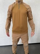 Тактичний костюм з наколінниками та налокітниками (убакс + штани) койот для ЗСУ XXL - зображення 3
