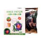 Пластир тканинний для зняття болю в колінах і суглобах зелений з екстрактом полину 10 шт - зображення 4