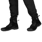 Ботинки тактические мужские износостойкие полевые берцы для силовых структур 45 Черный (OPT-43441) - изображение 2
