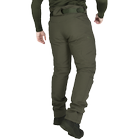Штани тактичні чоловічі зносостійкі похідні штани для силових структур KOMBAT XXXL Олива (OPT-37521) - зображення 4