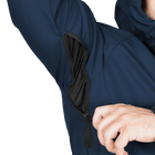 Куртка тактична зносостійка легка тепла куртка для спецслужб XS Синій (OPT-41041) - зображення 6