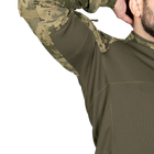 Рубашка тактическая полевая износостойкая летне-весенняя рубашка KOMBAT (XXXL) ММ14/Олива (OPT-27601) - изображение 7