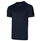Футболка чоловіча тактична польова повсякденна футболка для спецсужб XL Синій (OPT-6151) - зображення 10