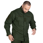 Китель тактичний польова статутна куртка для силових структур KOMBAT L Олива (OPT-23841) - зображення 2