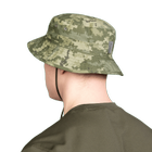 Панама тактическая универсальная маскировочный головной убор для спецслужб 59 ММ14 (OPT-5201) - изображение 3