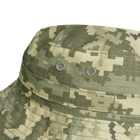 Панама тактическая универсальная маскировочный головной убор для спецслужб 59 ММ14 (OPT-5201) - изображение 6