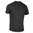 Футболка тактична чоловіча літня повсякденна футболка для силових структур S Чорний (OPT-3921) - зображення 6