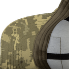 Бейсболка тактическая универсальная кепка для спецслужб CAMOTEC 5856 ММ14 (OPT-6251) - изображение 7