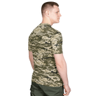 Футболка чоловіча тактична польова повсякденна футболка для спецсужб S ММ14 (OPT-3881) - зображення 4