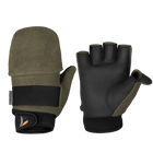 Рукавички тактичні польові універсальні рукавиці для мисливців та силових структур L Олива (OPT-9831) - зображення 1