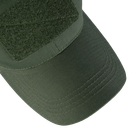 Бейсболка тактическая универсальная кепка для спецслужб CAMOTEC 6631 Олива (OPT-5221) - изображение 6