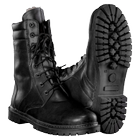 Берцы полевые износостойкие тактические ботинки для силовых структур KOMBAT 36 Черный (OPT-25601) - изображение 1