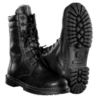 Берці тактичні польові полегшені черевики з вентиляцією для силових структур KOMBAT Чорний 36 (OPT-10001) - зображення 1