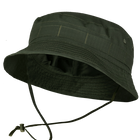 Панама тактическая универсальная маскировочный головной убор для спецслужб 61 Олива (OPT-5201) - изображение 1
