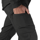 Штани тактичні чоловічі зносостійкі похідні штани для силових структур KOMBAT XXXL Чорний (OPT-30401) - зображення 7