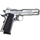 Стартовий пістолет Kuzey 911#6 Matte Chrome Plating, Engraved/Black Grips - зображення 4
