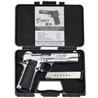 Стартовий пістолет Kuzey 911#6 Matte Chrome Plating, Engraved/Black Grips - зображення 6