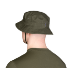Панама тактическая универсальная маскировочный головной убор для спецслужб 58 Олива (OPT-5541) - изображение 3