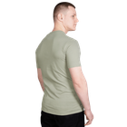 Футболка чоловіча тактична польова повсякденна футболка для спецсужб S Сірий (OPT-3191) - зображення 4