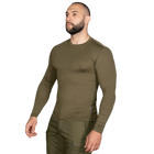 Лонгслив тактичечкий мужская футболка с длинным рукавом для силовых структур XXL Олива (OPT-7101) - изображение 3