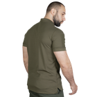 Поло футболка тактическая полевая повседневная футболка для силовых структур (XXL) Олива (OPT-9601) - изображение 4