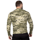 Лонгслив тактичечкий мужская футболка с длинным рукавом для силовых структур M ММ14 (OPT-5351) - изображение 4