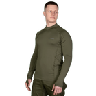 Лонгслив тактичечкий мужская футболка с длинным рукавом для силовых структур L Олива (OPT-11151) - изображение 2