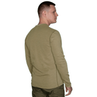 Лонгслів тактичний універсальний повсякденна футболка для занять спортом Хакі XL (OPT-32641) - зображення 4