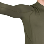 Лонгслив тактичечкий мужская футболка с длинным рукавом для силовых структур L Олива (OPT-11151) - изображение 5