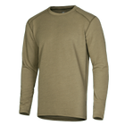 Лонгслів тактичний універсальний повсякденна футболка для занять спортом Хакі M (OPT-32641) - зображення 1