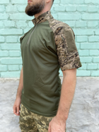 Тактическая футболка военная с коротким рукавом камуфляжная одежда для мужчин 52 (193830) - изображение 2