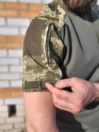 Боевая Тактическая футболка военная Рубашка пиксельная Убакс (UBACS) с коротким рукавом 58 (193829) - изображение 3
