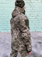 Военный пиксельный костюм тактический камуфляжная форма для ВСУ софтшел демисезон пиксель 52-54 (194317) - изображение 3
