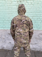 Куртка тактическая военная форма ЗСУ демисезонная Софт Шелл Мультикам 44-46 (194320) - изображение 3