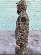 Военный пиксельный костюм тактический камуфляжная форма для ВСУ софтшел демисезон пиксель 48-50 (194317) - изображение 4