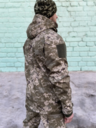Піксельна Куртка військова тактична демісезонна Софт Шелл Піксель військова форма ЗСУ 44-46 (194319) - зображення 6