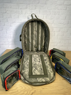 Рюкзак парамедика тактический. Рюкзак медицинский для военного медика. Пиксель - изображение 5