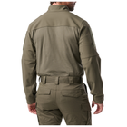 Сорочка тактична 5.11 Tactical Cold Weather Rapid Ops Shirt RANGER GREEN M (72540-186) - зображення 2