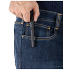 Штани тактичні джинсові 5.11 Tactical Defender-Flex Slim Jeans Stone Wash Indigo W30/L34 (74465-648) - зображення 13