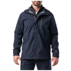 Куртка штормова 5.11 Tactical Force Rain Shell Jacket Dark Navy 2XL (48362-724) - зображення 1