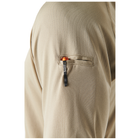 Футболка поло тактична з коротким рукавом 5.11 Tactical Performance Polo - Short Sleeve Synthetic Knit Silver Tan L (71049-160) - изображение 14